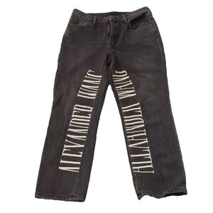 Denim x Alexander Wang cult black jeans size 30